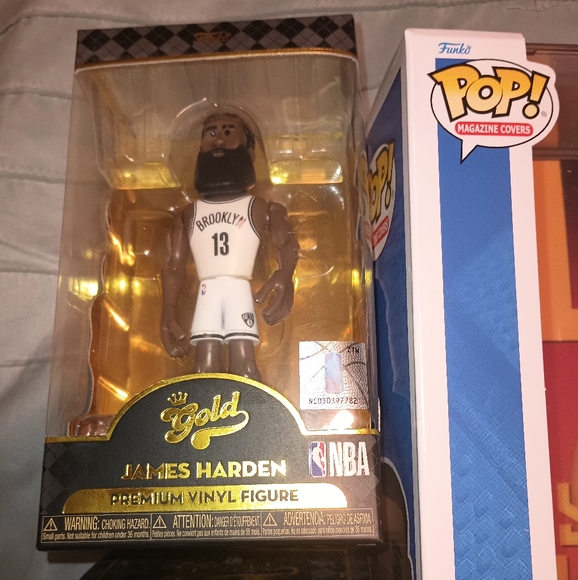 NBA Funko Pops Tracy Mcgrady, Stephen Curry, Anthony Davis,James Harden $ Durant - Picture 6 of 6
